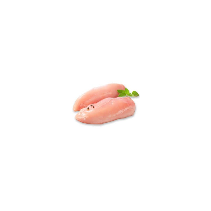 Pechuga de pollo enteras frescas. Pechuga de pollo enteras frescas.