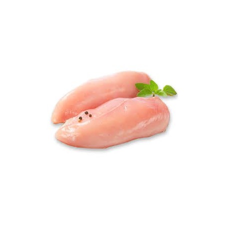 Pechuga de pollo enteras frescas.