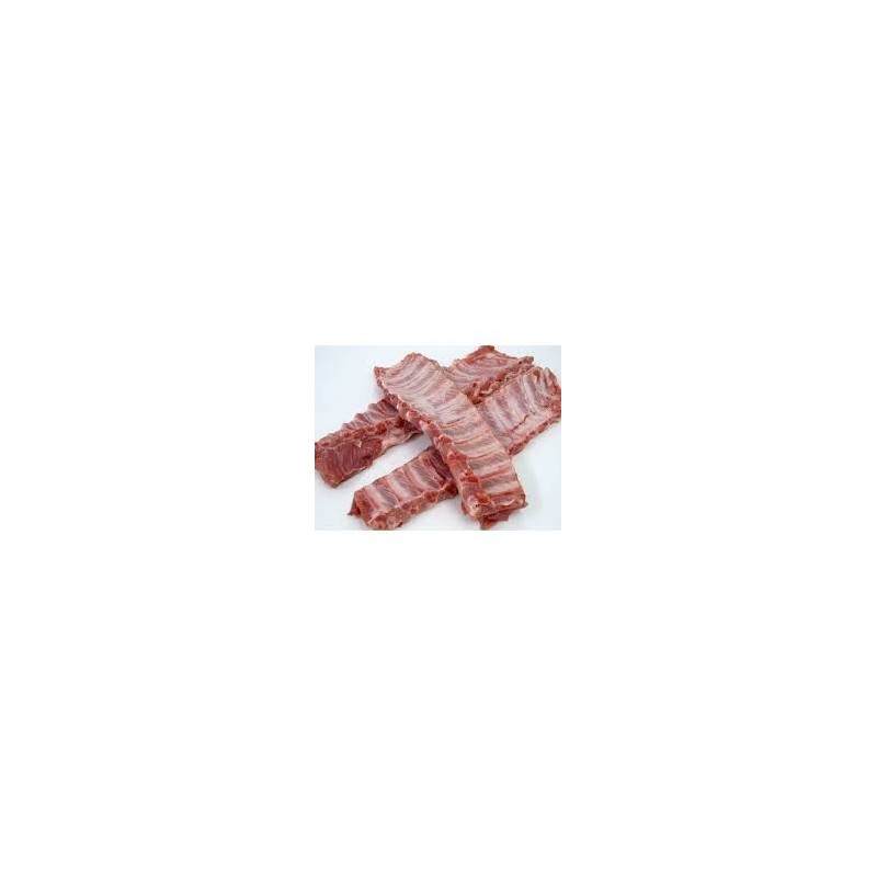 Costilla de cerdo de castaña. Costilla de cerdo de castaña.