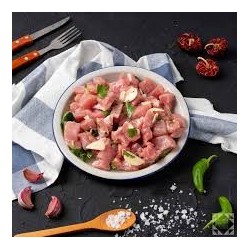 Raxo con sabor a limón y pimienta.