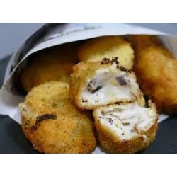 Croquetas de cecina.